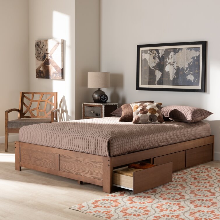 Three Posts™ Gagliardi Platform Storage Bed & Reviews | Wayfair